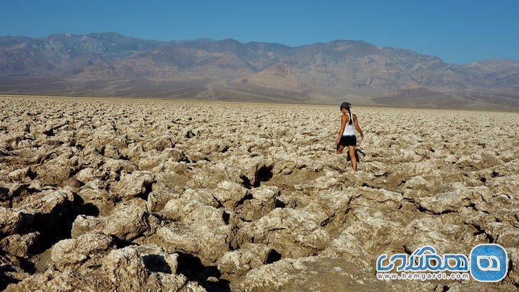 دره مرگ Death Valley در کالیفرنیای آمریکا