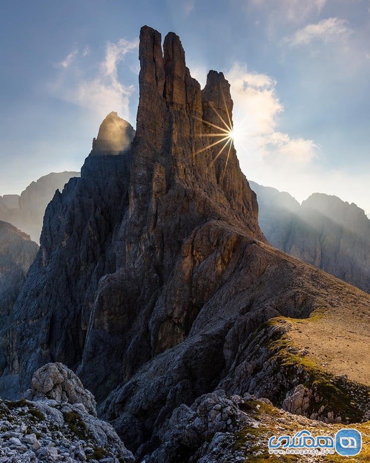 رشته کوه دولومیت Dolomites در ایتالیا