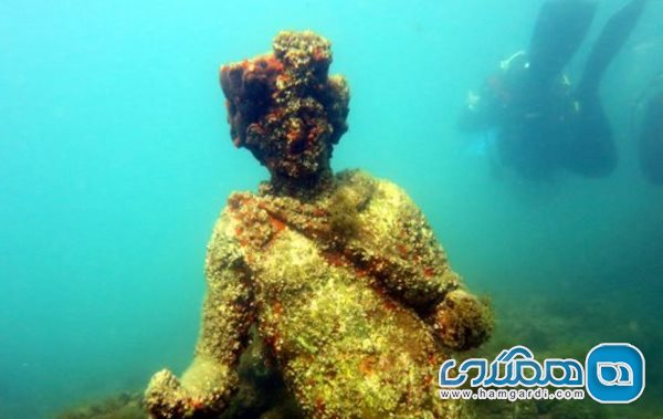 شماره یک: موزه و پارک زیر آب بایا در کشور ایتالیا Baia Underwater Park