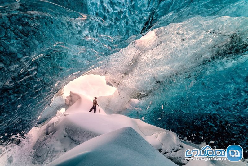 عکس منتخب نشنال جئوگرافیک | غار یخی