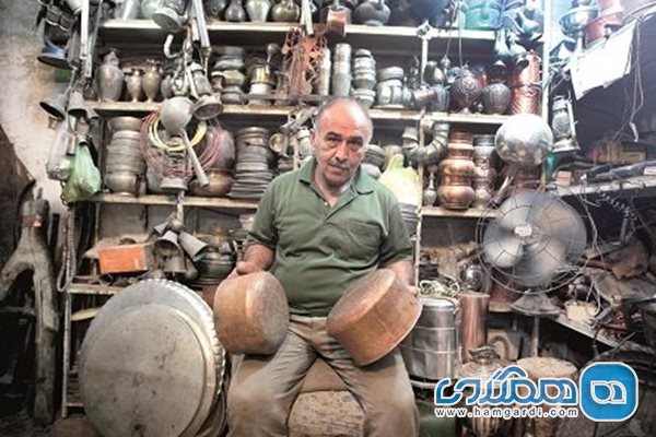 نفس های باقیمانده مسگری شیراز؛ از قصر «ابونصر» تا بازار