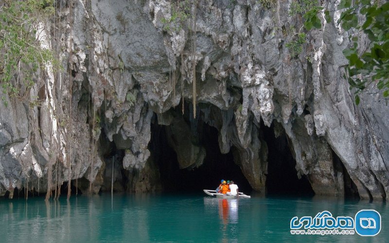 رودخانه پورتو پرنسس Puerto Princesa Subterranean River در فیلیپین