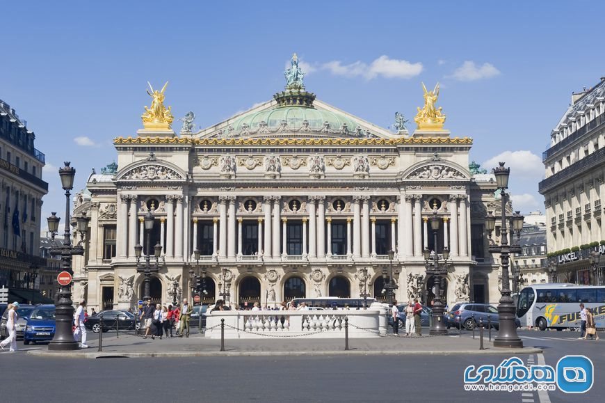 جاذبه های تاریخی پاریس | اپرای گارنیه Opera Garnier