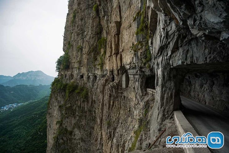 جاده های عجیب و غریب دنیا | جاده تونل گولیانگ Guoliang Tunnel Road