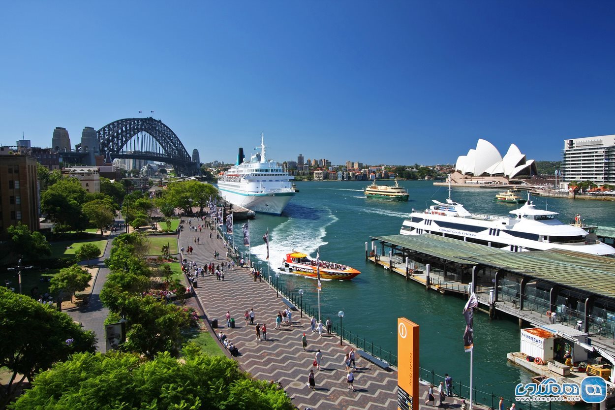 مرکز شهر | اسکله مدور Circular Quay