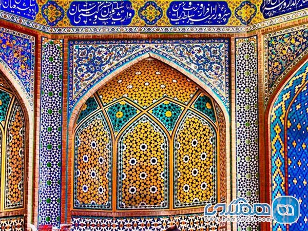 قسمت های مختلف مدرسه چهارباغ اصفهان