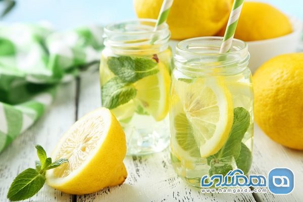 ترکیب آب با لیمو