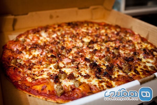 کاهش کالری پیتزا