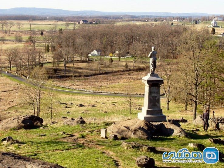 گتیسبرگ Gettysburg در پنسیلوانیا