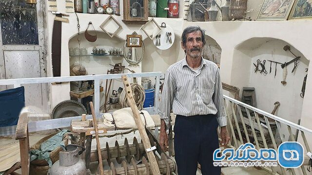 روایت پیرمرد ۷۸ ساله که موزه دار روستا شد
