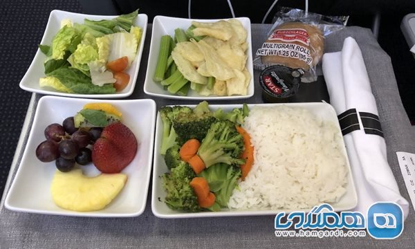 علت طعم متفاوت غذا در هواپیما 8