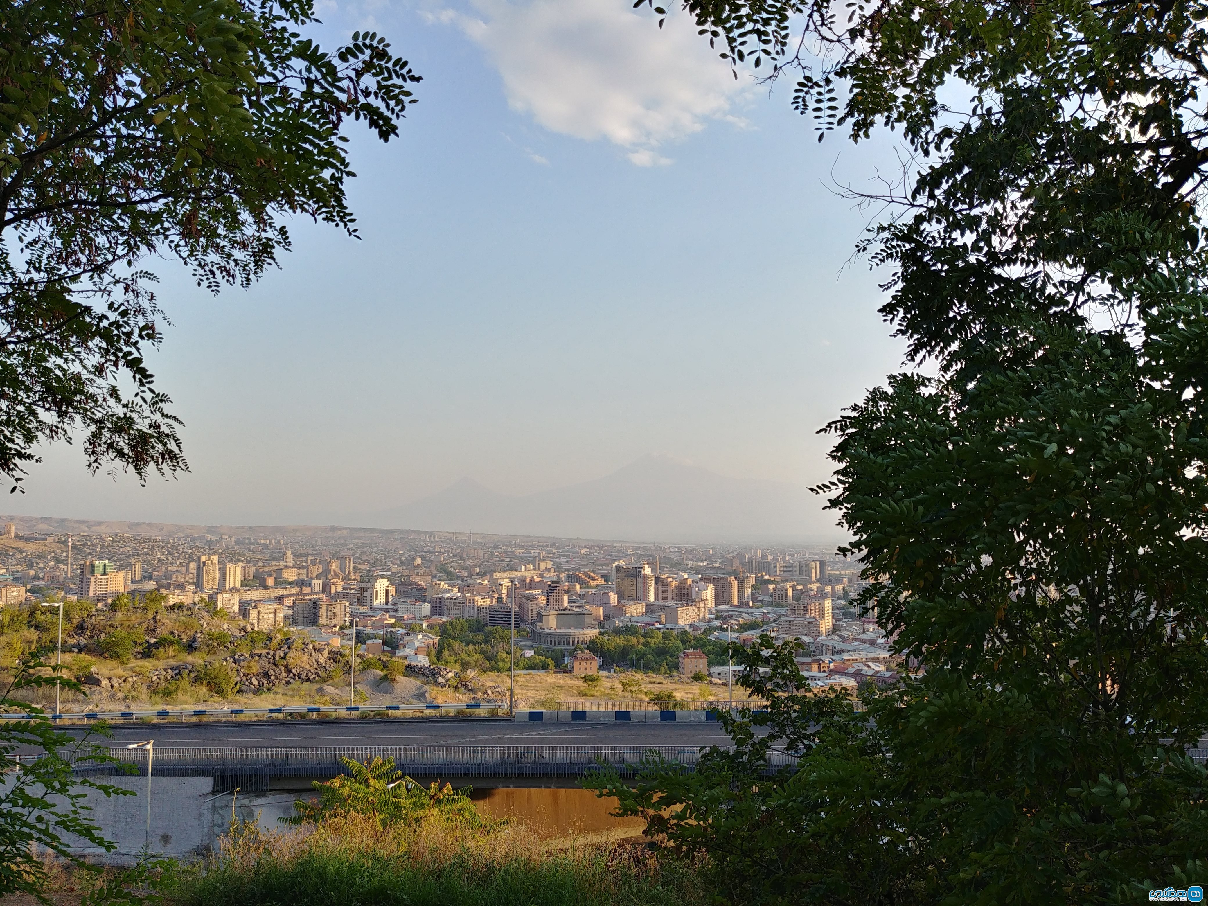 سفر به ایروان | چشم انداز ایروان از پارک پیروزی