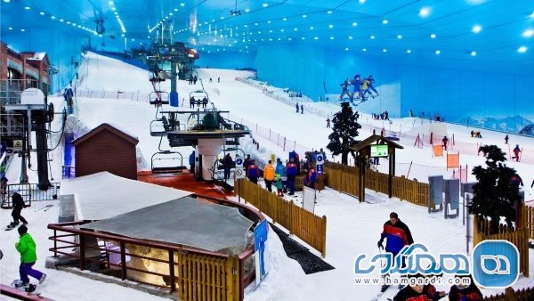 بزرگترین پیست اسکی سرپوشیده جهان 3