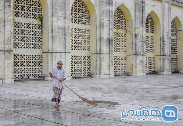 مسجد ملی بایتول مکرم (Baitul Mukarram National Mosque) کشور بنگلادش