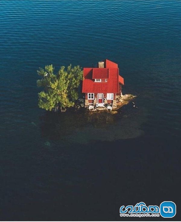 کوچکترین جزیره مسکونی دنیا