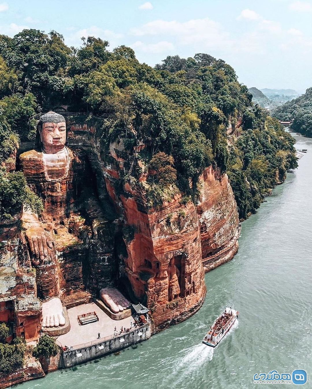 مجسمه بودای بزرگ لشان در چین