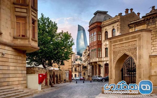 شهر قدیمی باکو در آذربایجان 2