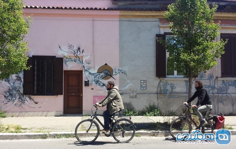دوچرخه سواری در جاده آپیا | محله کوآدرارو