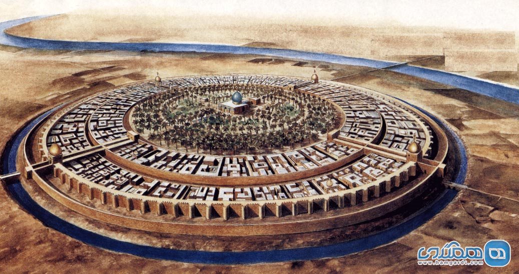 دانستنی های جالب درباره شهر دایره ای شکل و گرد بغداد