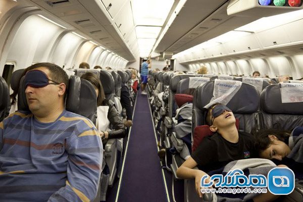 برنامه ریزی مناسب برای ساعت خواب در هواپیما