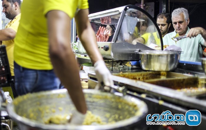 غذاهای خیابانی میدان آزادی