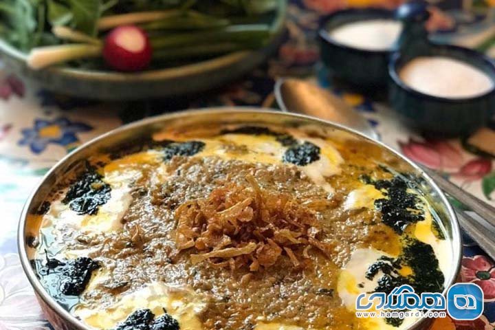  حلیم بادمجان غذایی خوشمزه و سنتی در اصفهان 