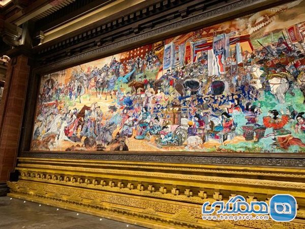 نمایش تابلو فرش ایرانی در چین