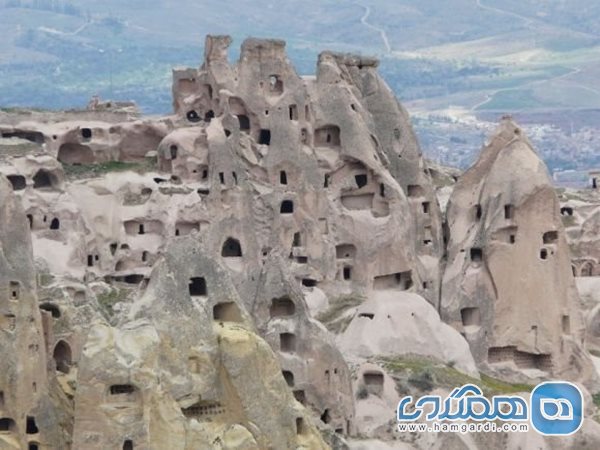 خانه های دست کند و غار مانند کاپادوکیا (Cappadocia Cave Dwellings)