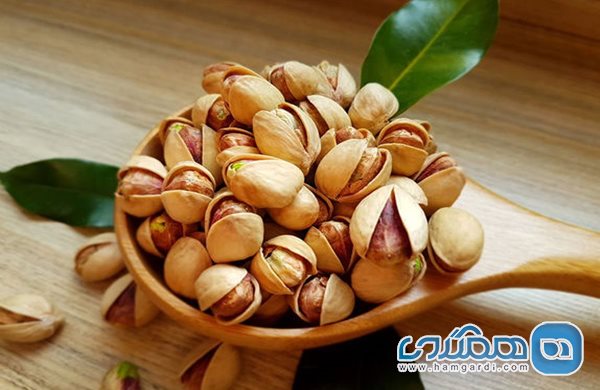 بیست عدد پسته به عنوان میان وعده سالم