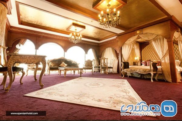پنت هاوس رم هتل مجلل درویشی مشهد