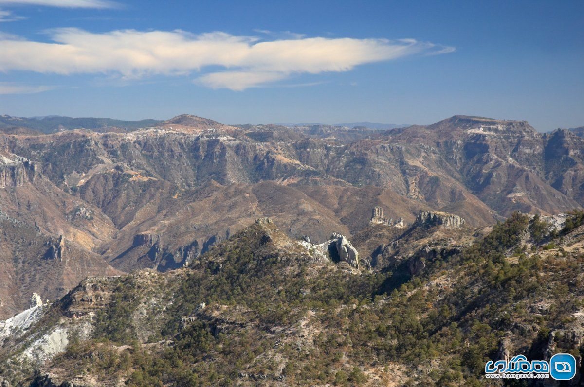 فرروکاریل شیواووا آل پاسیفیکو Ferrocarril Chihuahua al Pacifico یا کاپر کنیون ریل وی Copper Canyon Railway