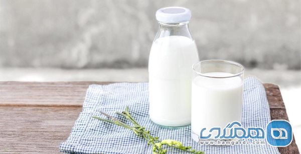 مصرف شیر می تواند باعث چاق شدن صورت شود.