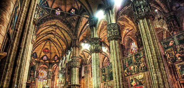 کلیسای جامع شهر میلان ایتالیا، معجزه ای در تاریخ معماری جهان