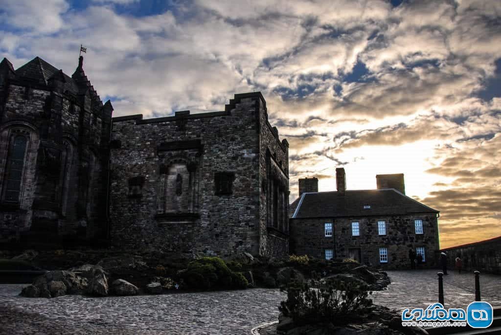 قلعه ادینبورگ Edinburgh Castle در اسکاتلند
