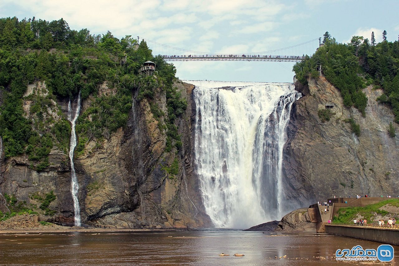 آبشار مونت مورنسی Montmorency Falls