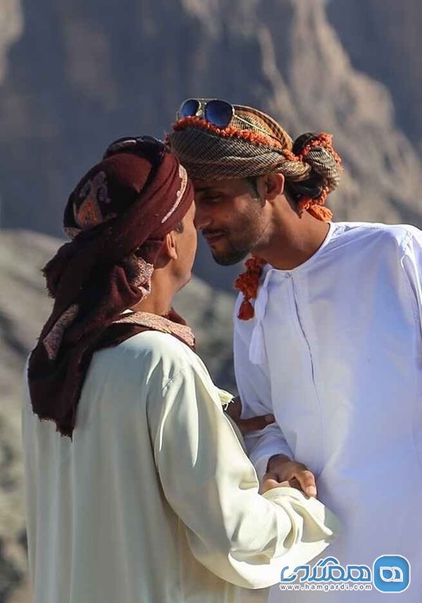 بوسیدن بینی در عمان