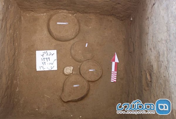 کشف ۶ ظرف سفالی هفت هزار ساله در ساوجبلاغ
