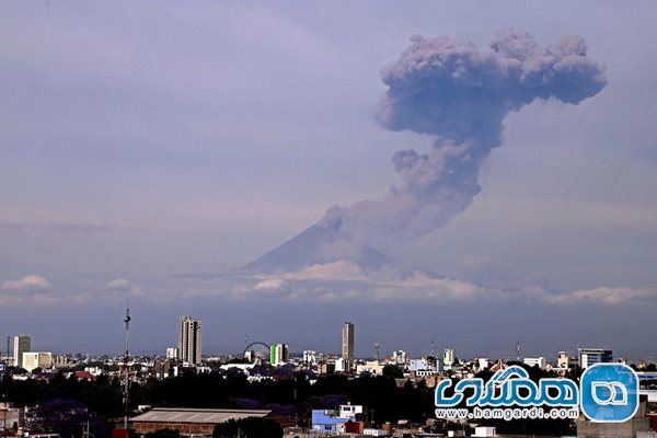 آتشفشان پوپوکاتپتل (Popocatpetl Volcano)