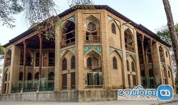 وضعیت شکننده و نابسامان کاخ هشت بهشت اصفهان