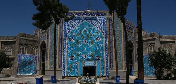  شبستان ایجاد شده در اطراف مقبره شیخ صدوق که با اجرایی شدن آن، رینگِ دور مقبره همسان سازی شد