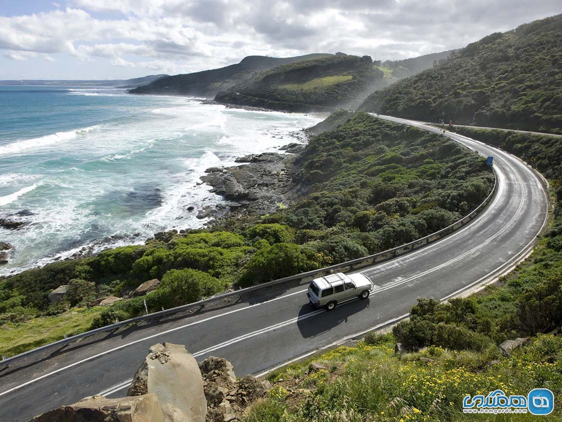 جاده بزرگ اقیانوسی Great Ocean Road در استرالیا