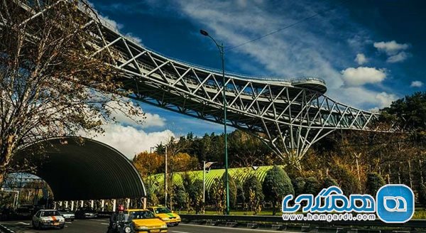 پلی زیبا در بطن پایتخت
