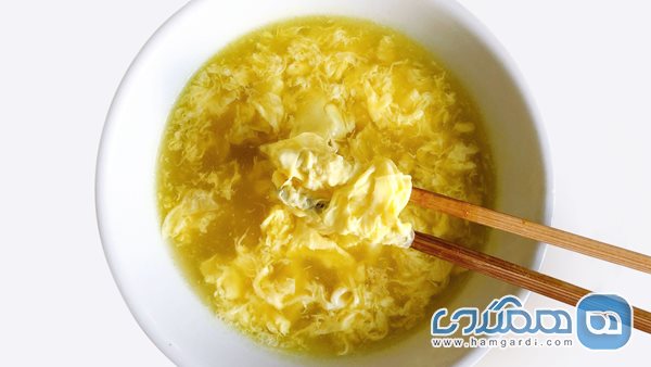 سوپ عصاره تخم مرغ