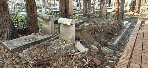 ساماندهی قبرستان های قدیمی ارامنه در دولاب تهران با طرحی تکراری 3