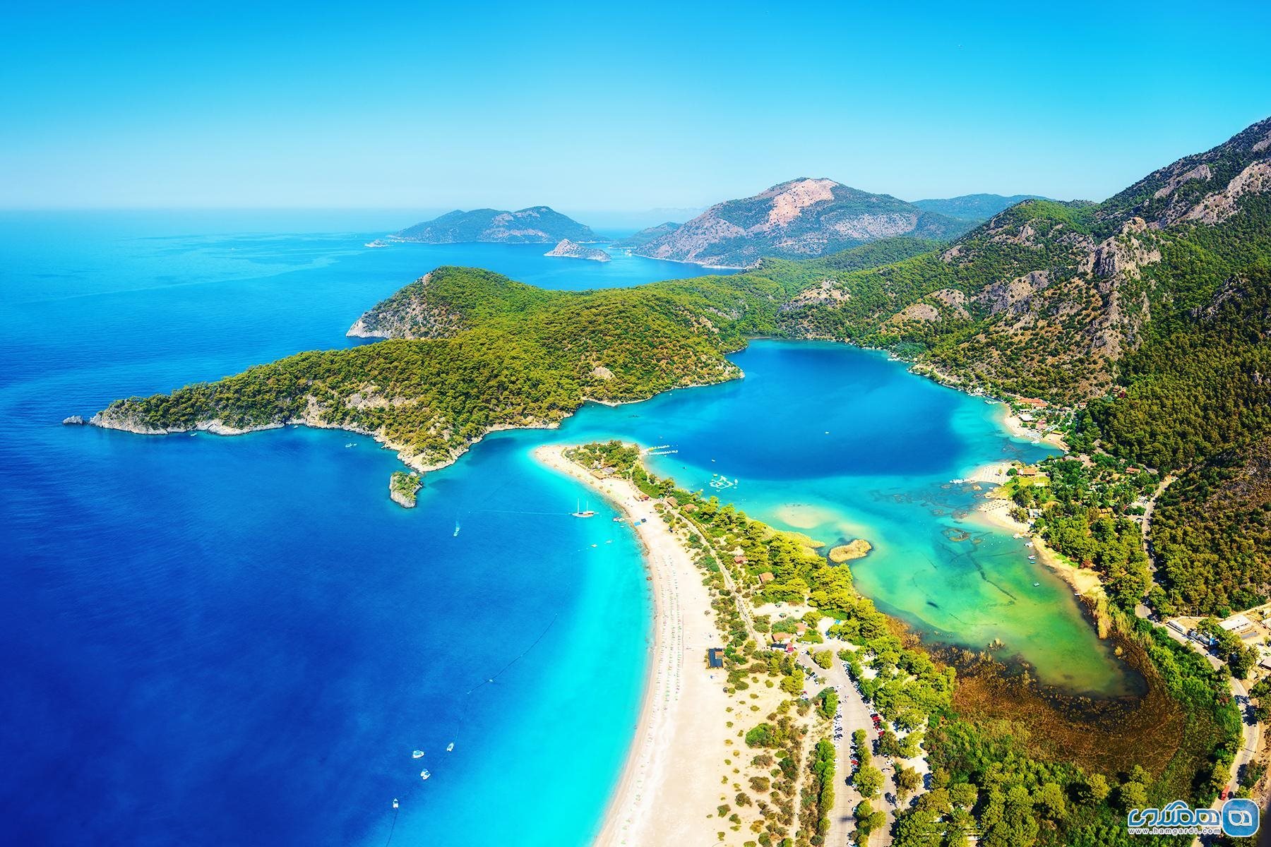 زیباترین و برترین سواحل کشور ترکیه