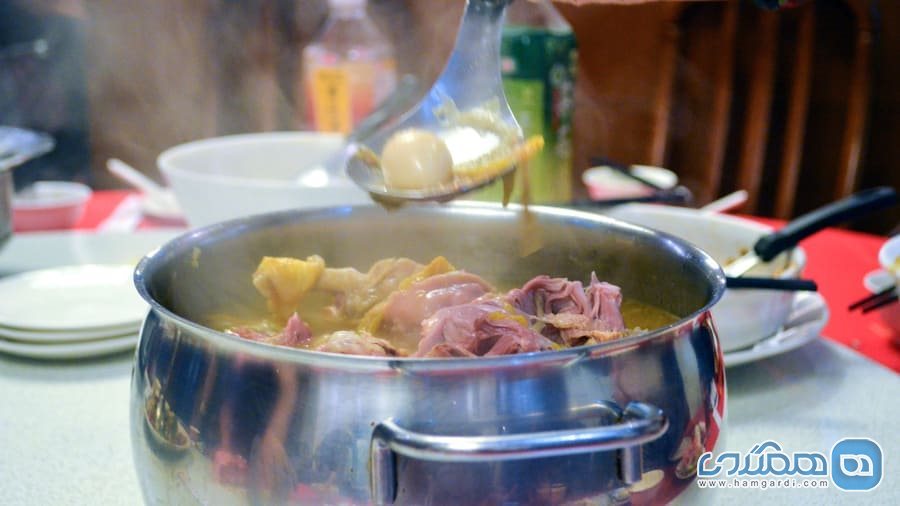 قابلمه سوپ اردک Duck soup pot
