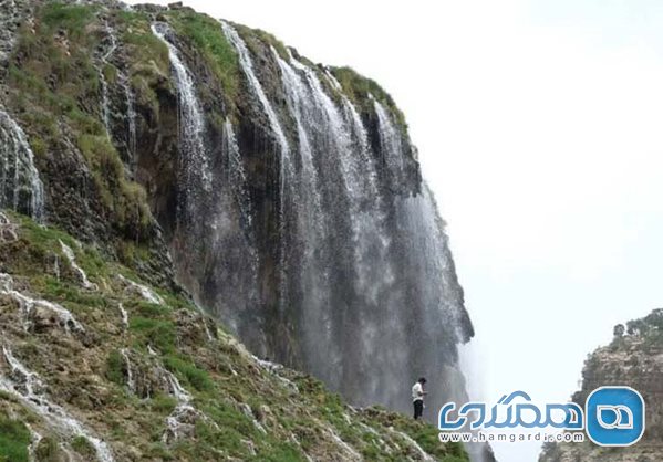 آبشاری زیبا و دیدنی که در کهگیلویه و بویراحمد قرار دارد
