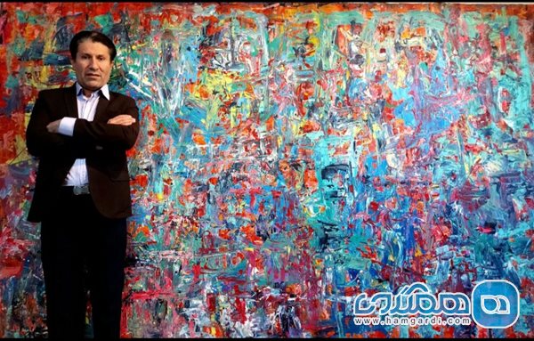 فریدالله ادیب آیین هنرمند نقاش پشتاز معاصر افغانستان 3