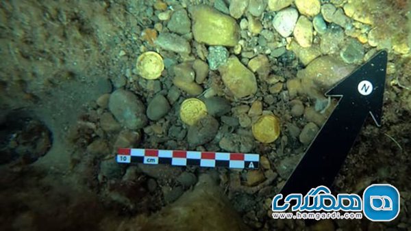 یکی از بزرگترین مجموعه سکه های رومی اروپا در اعماق دریا کشف شد
