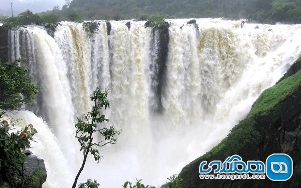 مهمترین و بزرگترین آبشار هند چگونه است؟